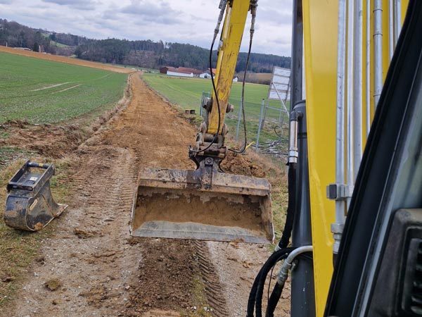 Tiefbau Firma Baggerarbeiten bei Phoenix Tiefbau